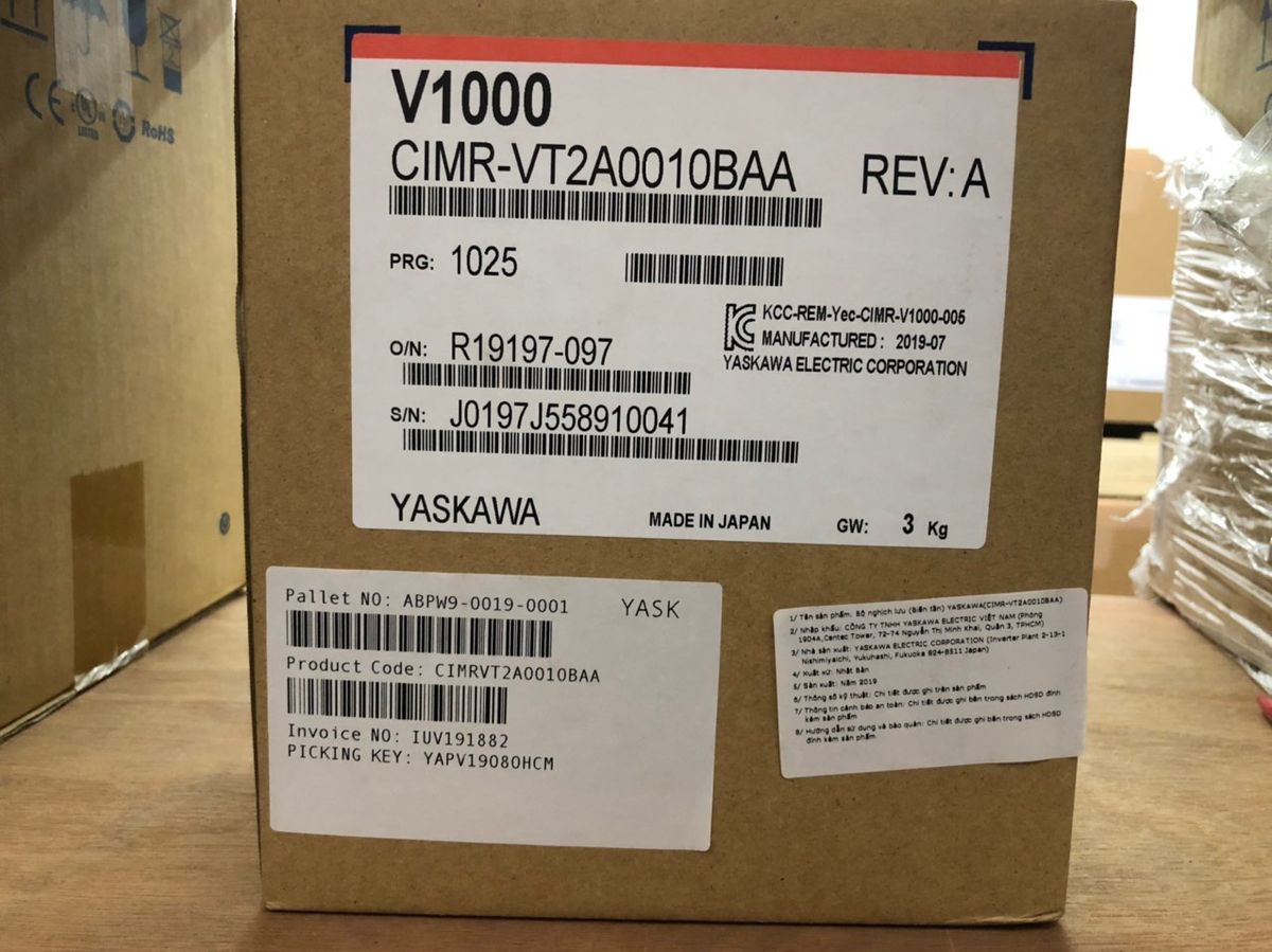 Biến tần Yaskawa CIMR-VT2A0010