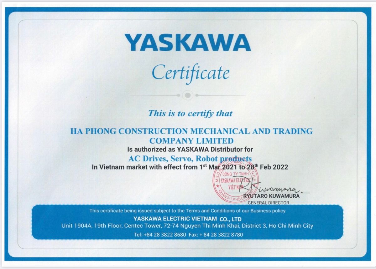 Đại lý yaskawa
