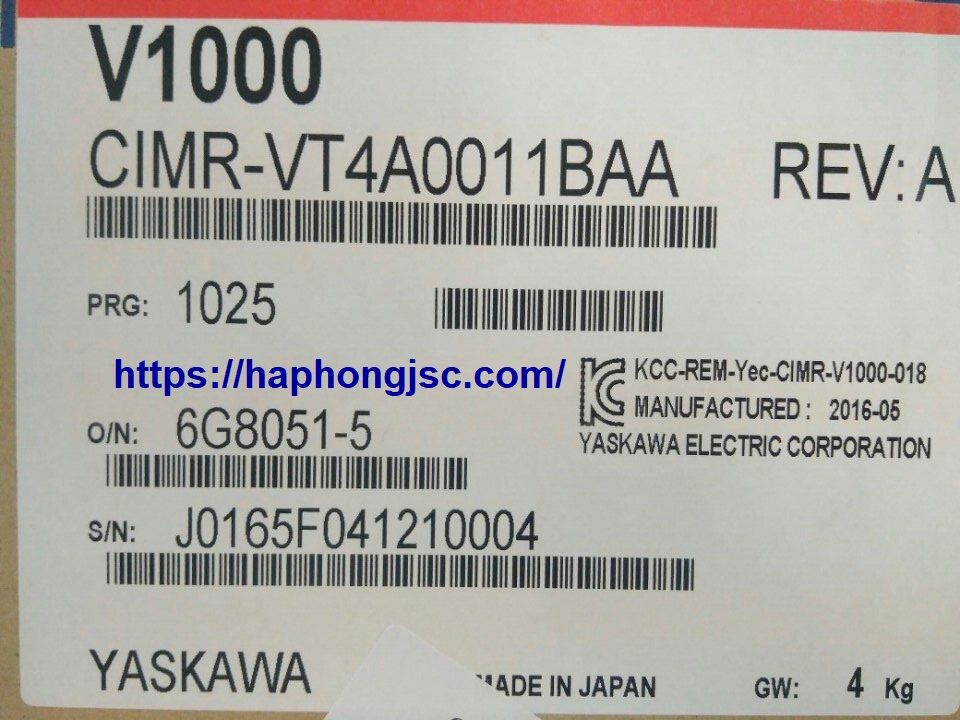 CIMR-VT4A0011BAA